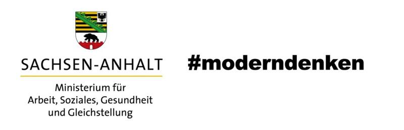 Logo #moderndenken Land Sachsen-Anhalt