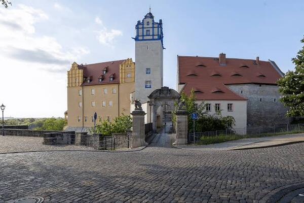 Schloss Bernburg Frontansicht